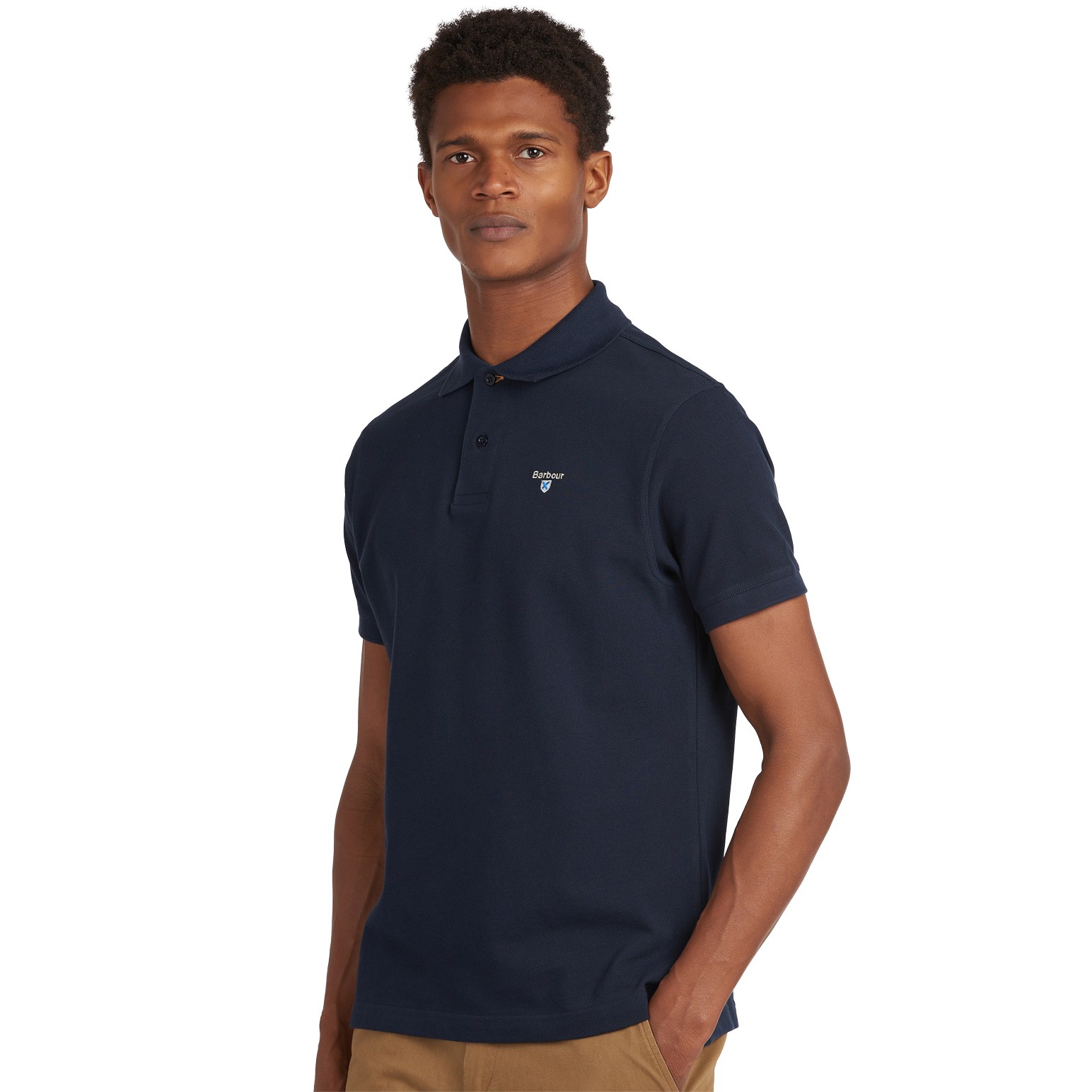 Barbour Tartan Pique Polo Shirt